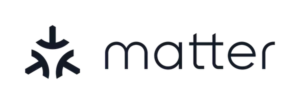 Matter badge logo transparent