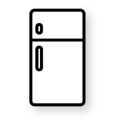 Icon of a fridge