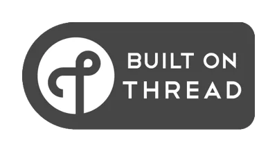 built on thread logo