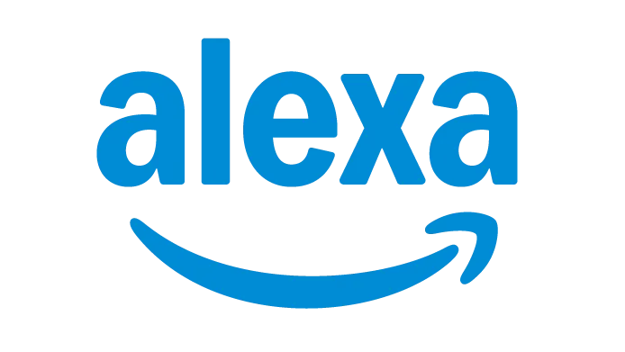 Amazon Alexa blue Logo transparent
