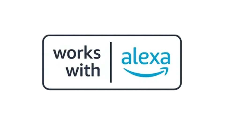 works with alexa badge