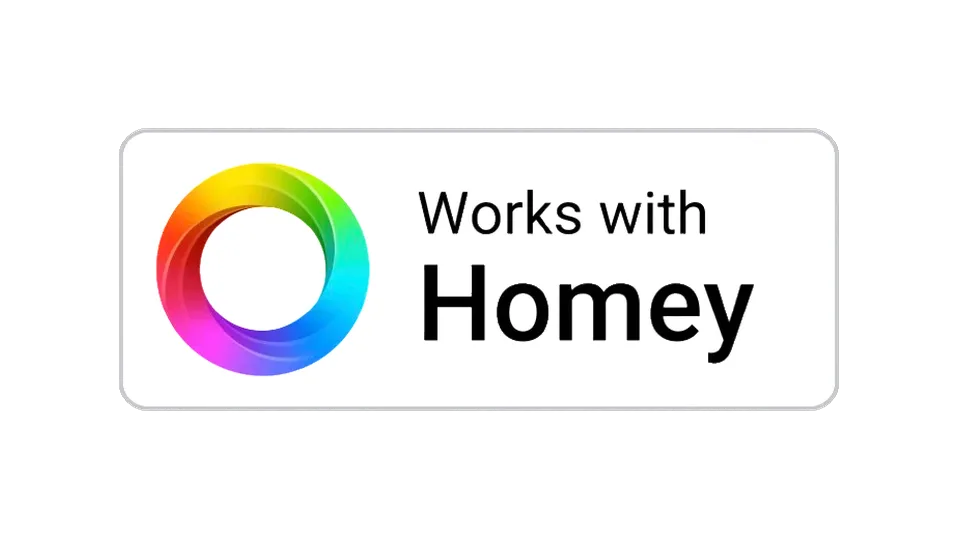 works with homey badge